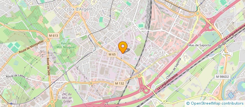 localisation de l'entreprise WEST AUTO SARL  MONTPELLIER