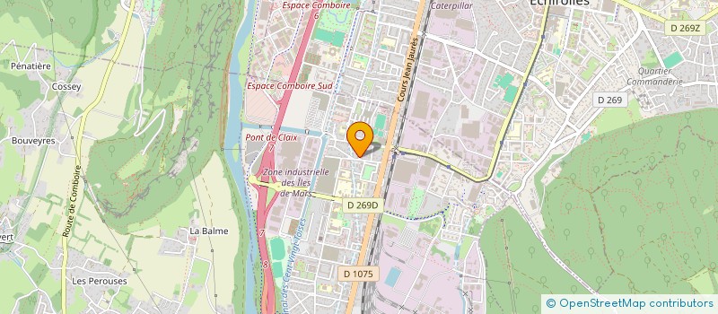 localisation de l'entreprise WEST CLAIX BRIDGE  LE PONT-DE-CLAIX