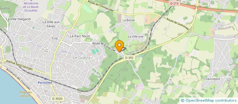 localisation de l'entreprise WEST & CO  LA BAULE-ESCOUBLAC