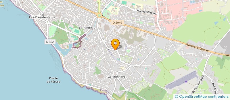 localisation de l'entreprise WEST COAST à LES SABLES D'OLONNE