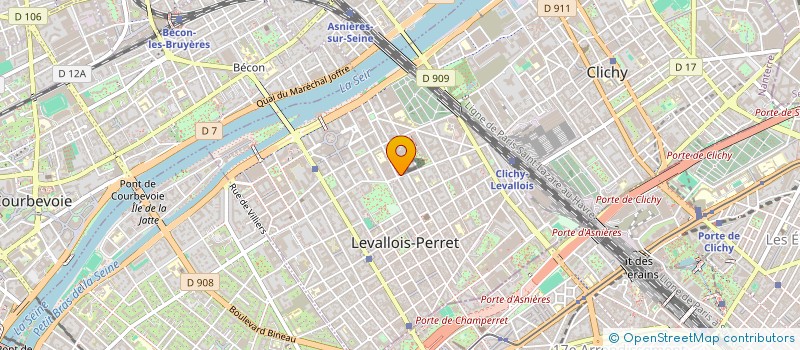 localisation de l'entreprise WEST' COIF à LEVALLOIS-PERRET