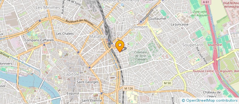 localisation de l'entreprise WEST COM  TOULOUSE