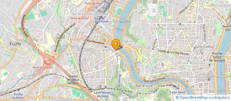 localisation de l'entreprise WEST COMMUNICATION  LYON