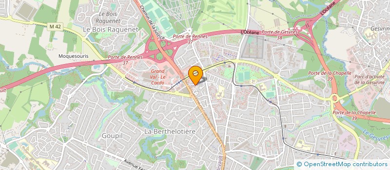 localisation de l'entreprise WEST CONDUITE à NANTES
