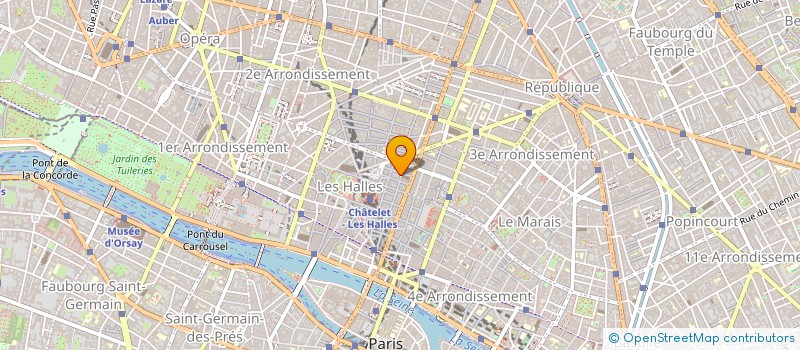 localisation de l'entreprise WEST COST  PARIS