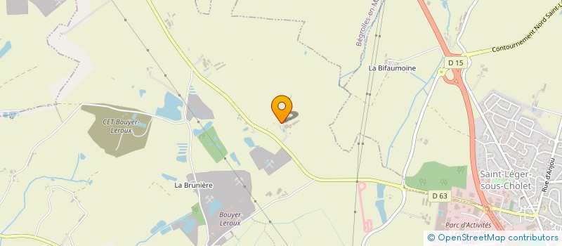 localisation de l'entreprise WEST COUNTY FILMS  LA SEGUINIERE