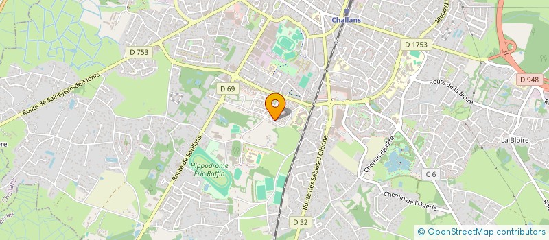 localisation de l'entreprise WEST-DIGITAL.FR à CHALLANS