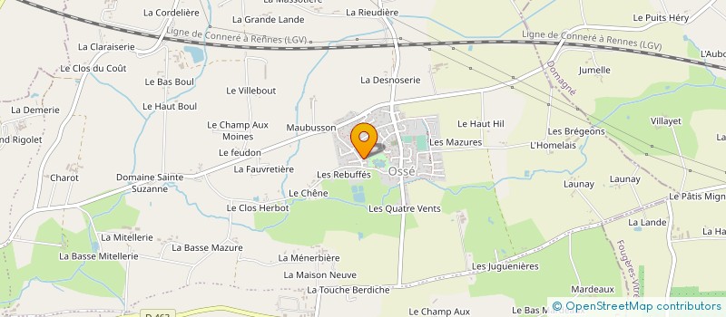 localisation de l'entreprise WEST ELECTRIC INGENIERIE  CHATEAUGIRON