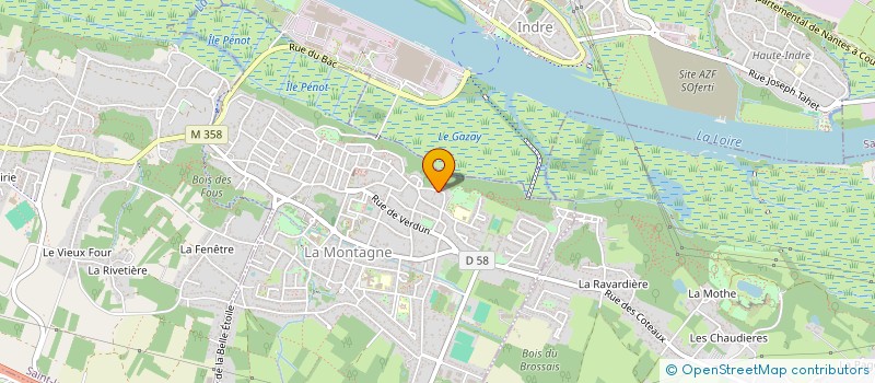 localisation de l'entreprise WEST ELEVATOR  LA MONTAGNE