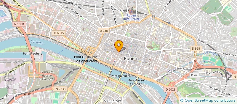 localisation de l'entreprise WEST END PRODUCTIONS à ROUEN