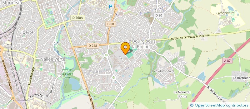 localisation de l'entreprise WEST ERN COUNTRY à LA ROCHE-SUR-YON