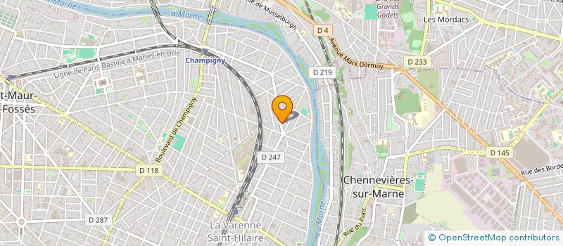 localisation de l'entreprise WEST ESTOIRE à SAINT-MAUR-DES-FOSSES