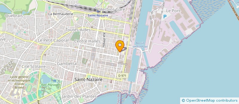 localisation de l'entreprise WEST ETANCHEITE  SAINT-NAZAIRE