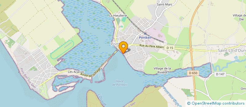 localisation de l'entreprise WEST FINANCE  PORT-BAIL-SUR-MER