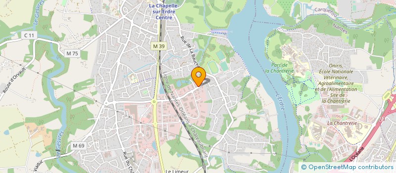 localisation de l'entreprise WEST FUND HOTEL II à LA CHAPELLE-SUR-ERDRE