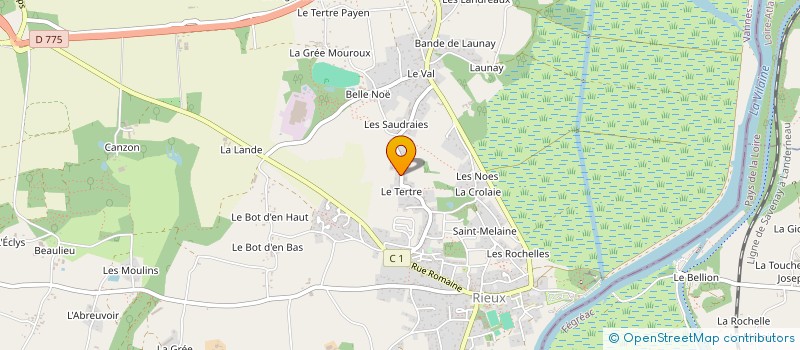 localisation de l'entreprise WEST GRAFFITI  RIEUX