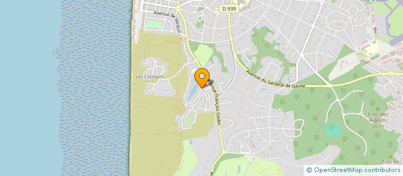 localisation de l'entreprise WEST GREEN à LE TOUQUET-PARIS-PLAGE