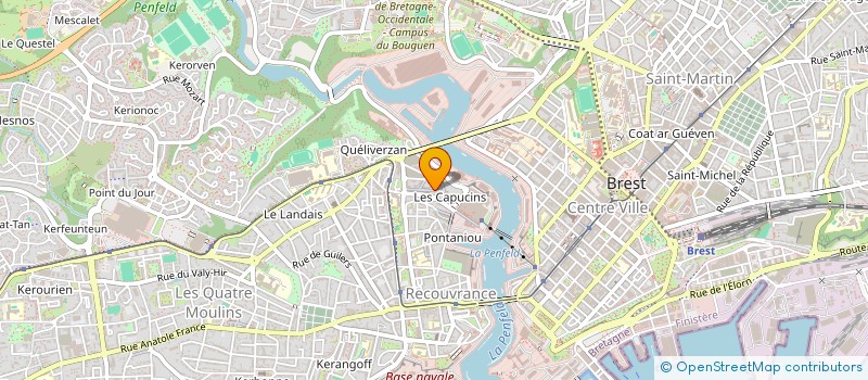 localisation de l'entreprise WEST IMMO  BREST