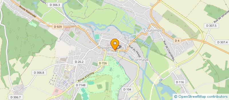 localisation de l'entreprise WEST IMMOBILIER SARL à NOGENT-LE-ROI