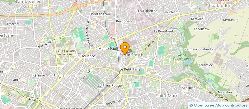 localisation de l'entreprise WEST IN BREST  BREST