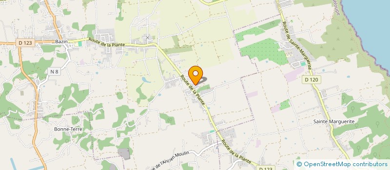 localisation de l'entreprise WEST INDIES ARMATURES  PETIT-CANAL