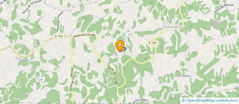 localisation de l'entreprise WEST INDIES ASSISTANCE  LE GOSIER