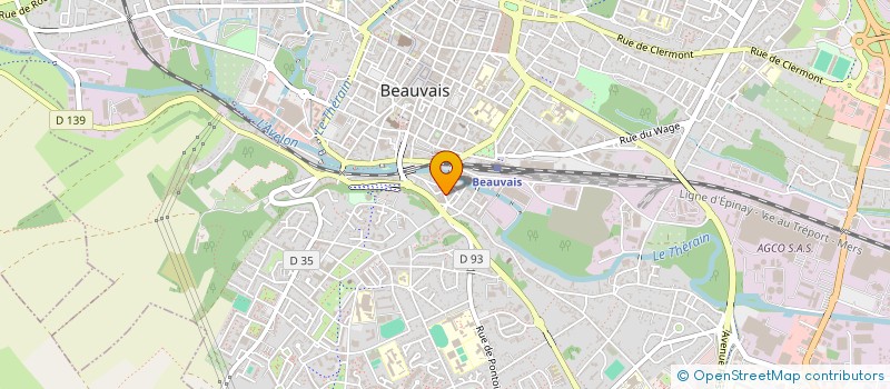 localisation de l'entreprise WEST INDIES CONDUITE  BEAUVAIS