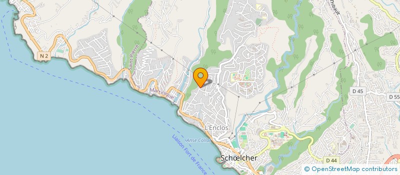localisation de l'entreprise WEST-INDIES-CONNEXION  SCHLCHER