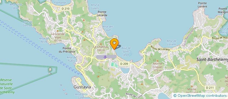 localisation de l'entreprise WEST INDIES DISTRIBUTION à SAINT BARTHELEMY