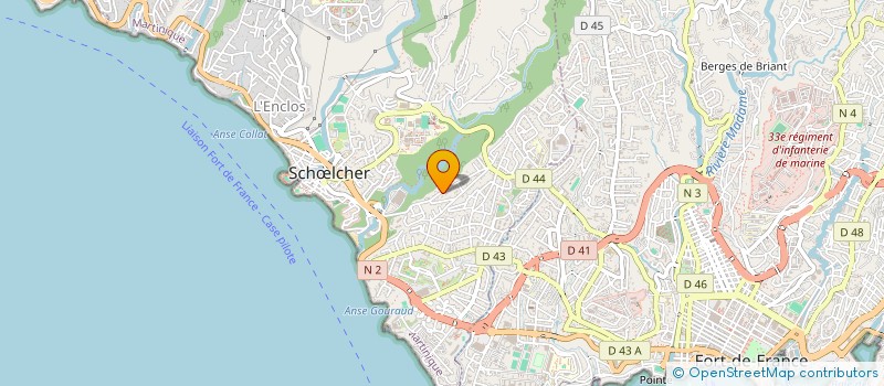 localisation de l'entreprise WEST INDIES ENERGY  SCHLCHER