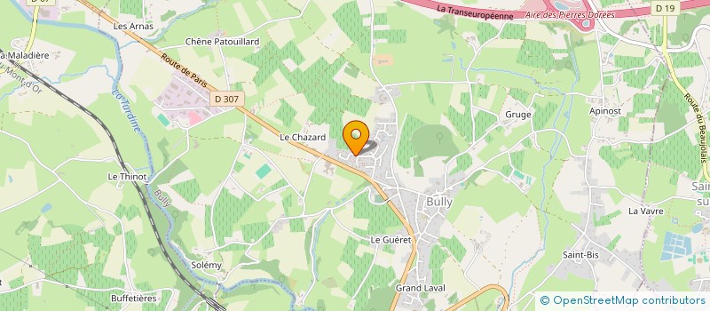 localisation de l'entreprise WEST INVEST  BULLY