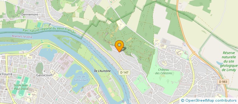 localisation de l'entreprise WEST INVESTISSEMENT  LIMAY