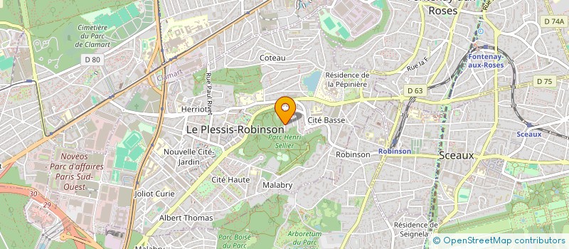 localisation de l'entreprise WEST KOST à LE PLESSIS-ROBINSON