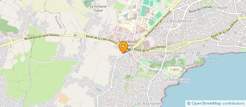 localisation de l'entreprise WEST MOTO RACING à SAINT-NAZAIRE