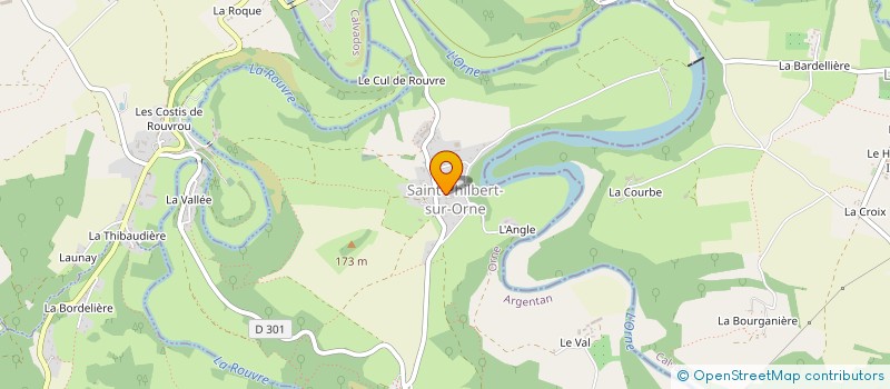 localisation de l'entreprise WEST ORNE COUNTRY CLUB à ATHIS-VAL DE ROUVRE