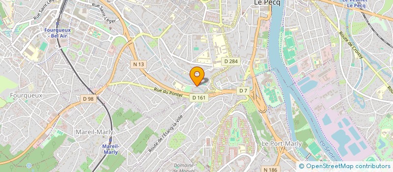 localisation de l'entreprise WEST PROPERTIES VENTURE  SAINT-GERMAIN-EN-LAYE