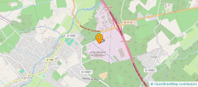 localisation de l'entreprise WEST SOLAIRE  AYGUEMORTE-LES-GRAVES