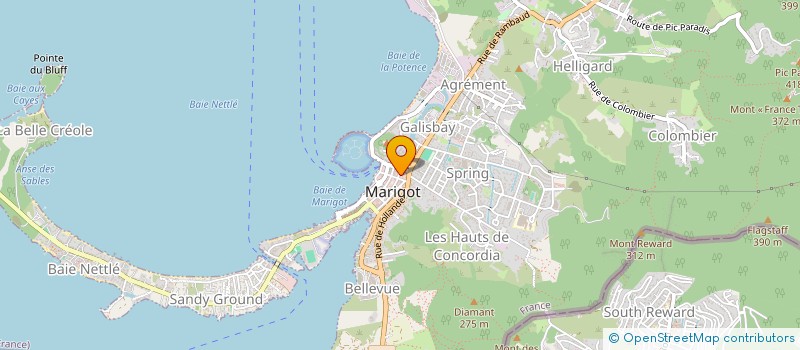 localisation de l'entreprise WEST TECH SHIPPING à SAINT-MARTIN