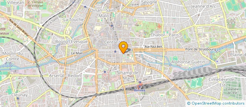 localisation de l'entreprise WEST TELEPHONIE  RENNES