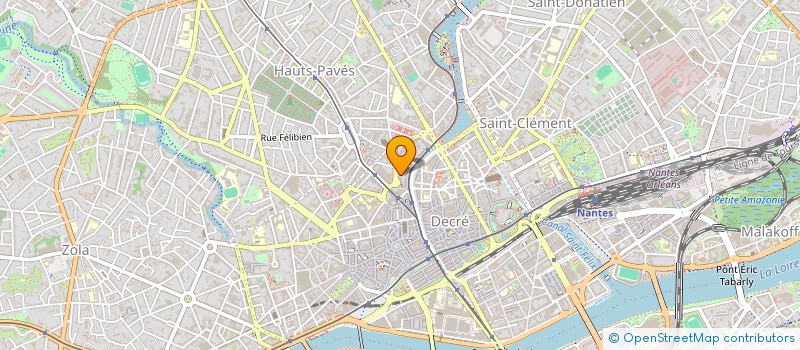 localisation de l'entreprise WEST TRADE à NANTES
