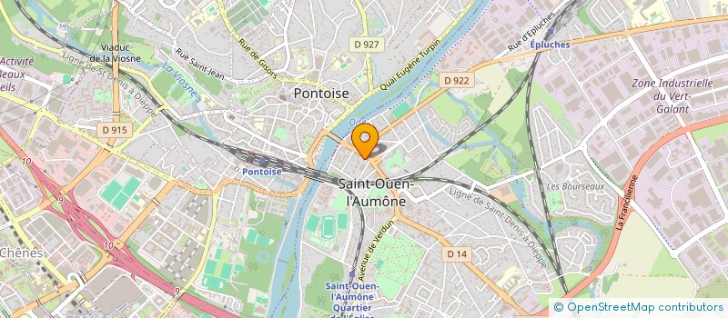 localisation de l'entreprise WEST WAY à SAINT-OUEN-L'AUMONE