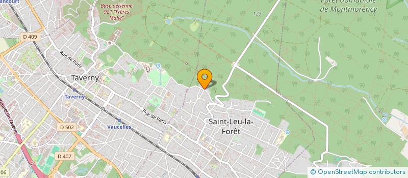 localisation de l'entreprise WEST WEST  SAINT-LEU-LA-FORET