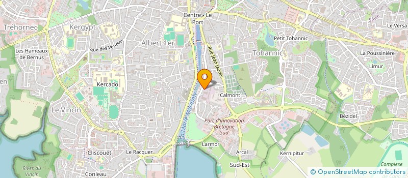 localisation de l'entreprise WEST YACHTING GROUP à VANNES