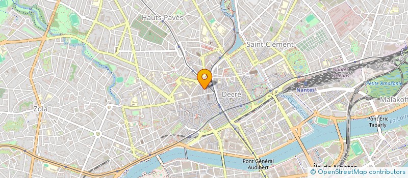 localisation de l'entreprise WESTAF FOOD  NANTES