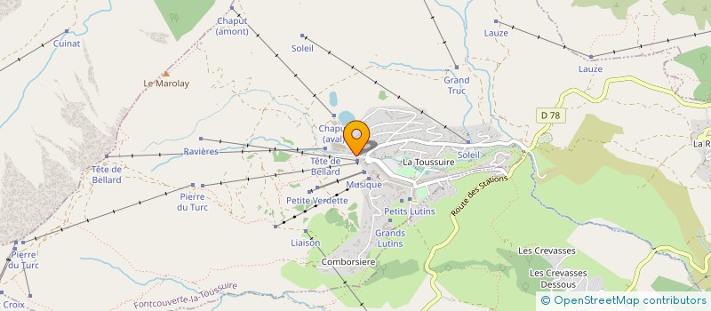 localisation de l'entreprise WESTALL & BLYDE  FONTCOUVERTE-LA TOUSSUIRE