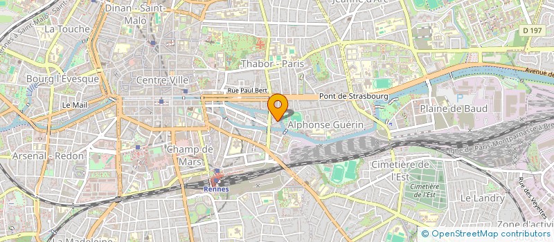 localisation de l'entreprise WESTCAPADES SARL à RENNES