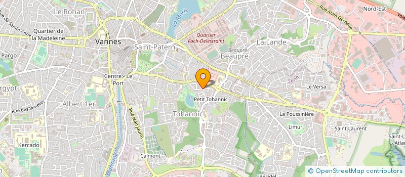 localisation de l'entreprise WESTDEV à VANNES