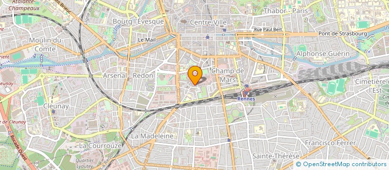 localisation de l'entreprise WESTECHNIC à RENNES