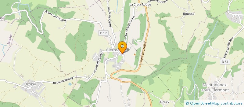 localisation de l'entreprise WESTERLY  DESINGY