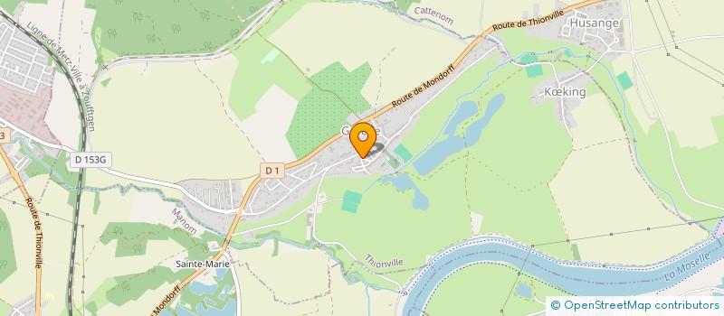 localisation de l'entreprise WESTERN 57  THIONVILLE